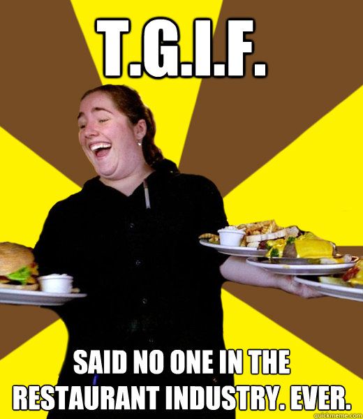 Restaurant meme example