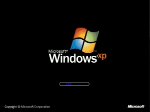 Windows XP boot screen